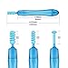Ear Wax Remover - Ear Cleaner Portable Ear Removal Drop Ear Pick, 3 Different Types Replace Heads W/Bonus Storage Box + Clean Support Bundle Works on Ear Removal Drop(Blue)