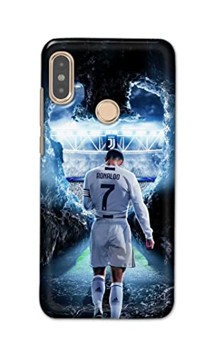 Image of Printed Hard Back Cover Case for Mi Redmi Note 5 Pro Back Cover (Footbal Legend) -702