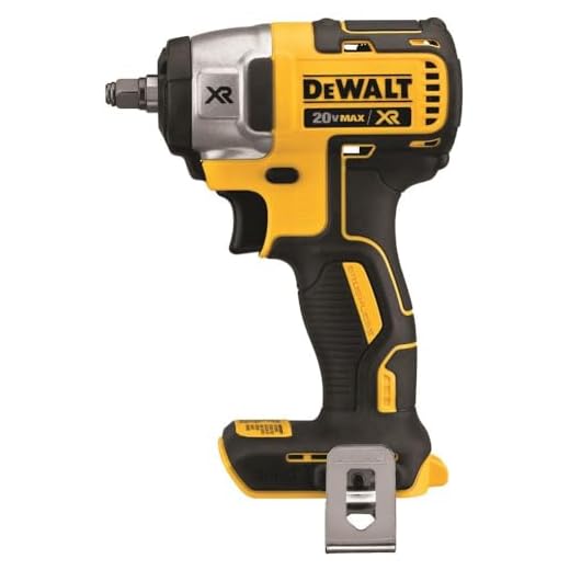 DEWALT 20V MAX* XR Cordless Impact Wrench, 3/8-Inch, Tool Only (DCF890B)