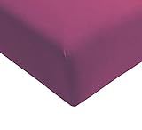 Infroissable Formesse Drap-housse Bella Donna en jersey - Dimensions 140 x 200 - 160 x 220 cm - Couleur 0540 fuchsia