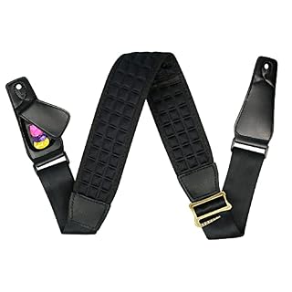 adorence Sangle de guitare basse avec support de médiator – Sangle rembourrée avec double boucles réglables pour guitare… - Les Beatles, Paul McCartney, John Lennon, RIngo Starr, George Harrison adorence Sangle de guitare basse avec support de médiator – Sangle rembourrée avec double boucles réglables pour guitare… – Image 7