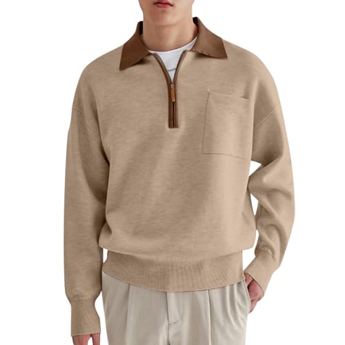 Polo en tricot anti-UV homme manches courtes respirant