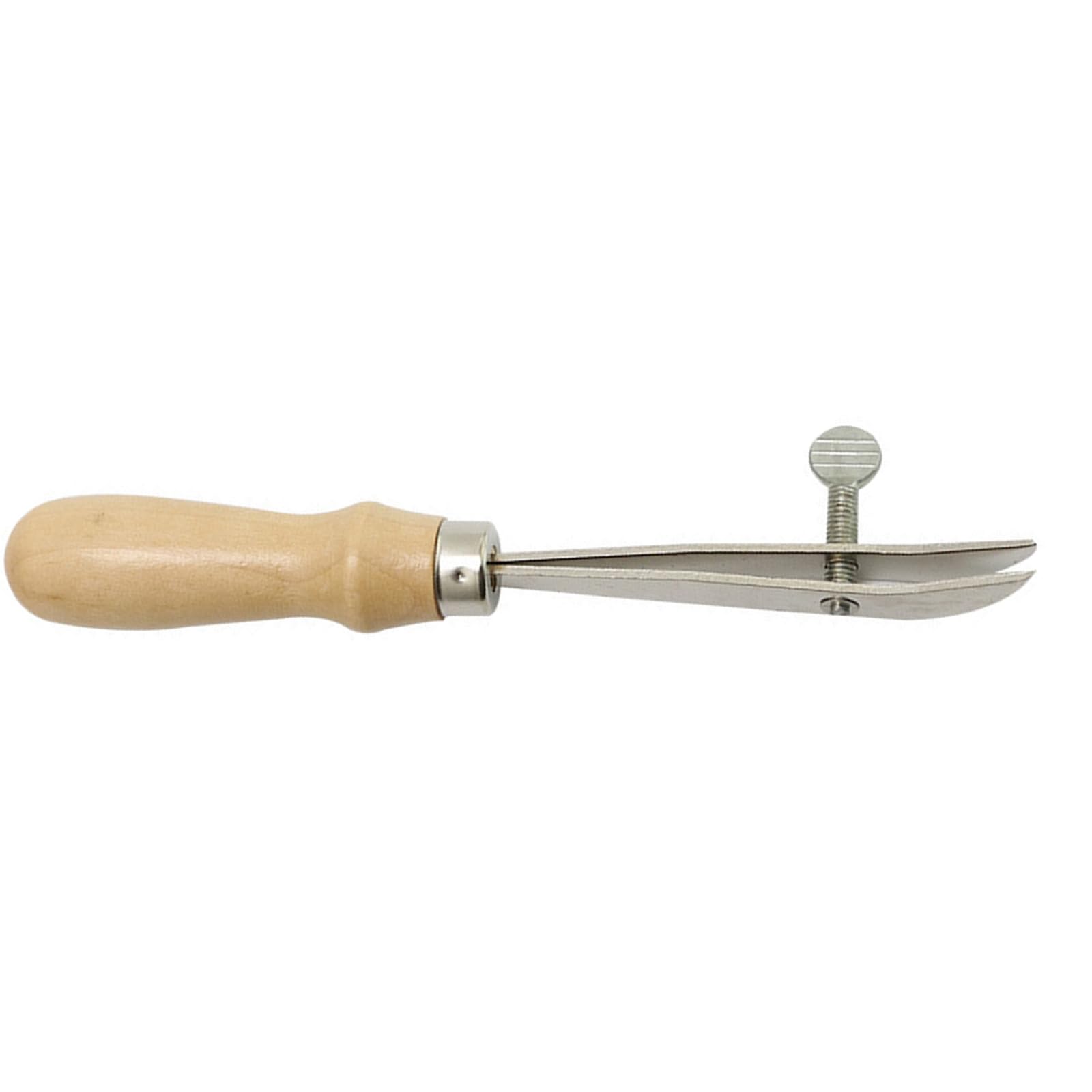Woedpez Wood Handle Leather Edging Creaser Tool Adjustable Scriber Working for Craft Stitching Equipment