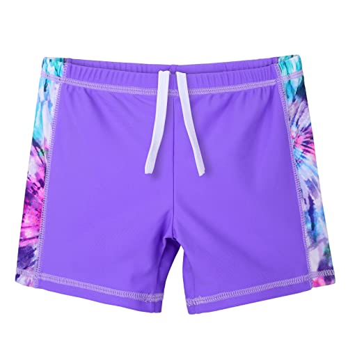 Image of TFJH E Girls Short Sleeve Swimsuit Two Piece Swimwear UPF 50+ UV 3-12 Years