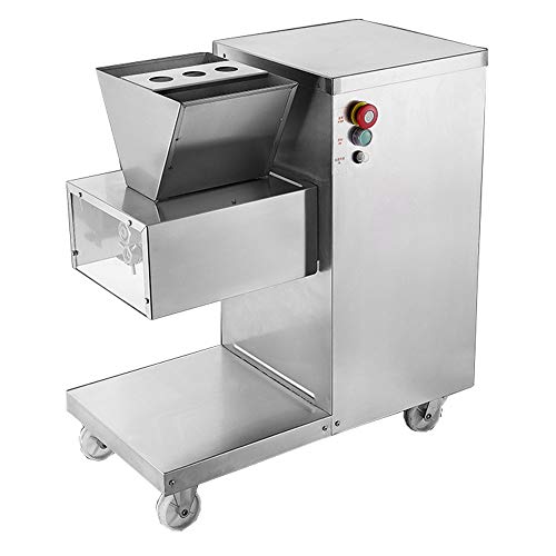NEWTRY QW Allesschneider Kommerzieller Fleischschneider Scheiben Schneider 800KG/H 550W Elektrische Schneidemaschine für…