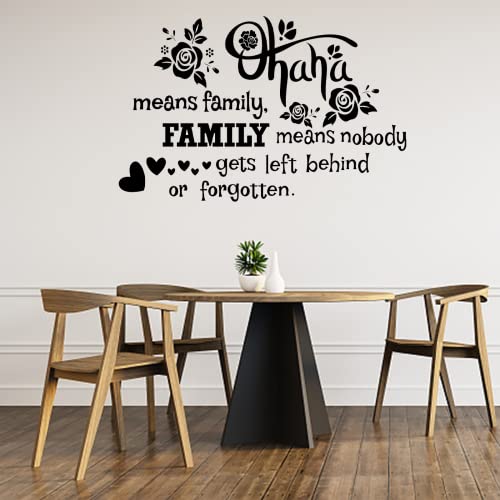 PLIGREAT Inspirational Quotes Wall Stickers Removable Peel and Stick Family Positive Word Wall Decals for Living Room Bedroom Sofa Background Photo Wall Decoration Home Indoor DIY Wall Art Decor - Image 2