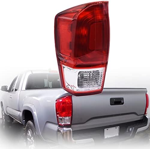 Toyota Tacoma Tail Lights Pair Of Smoked LED Tail Lights For Toyota Tacoma ( 2005-2015) - Chrome Housing, Left & Right Smoked Tail Lights Tacoma - Foto 4