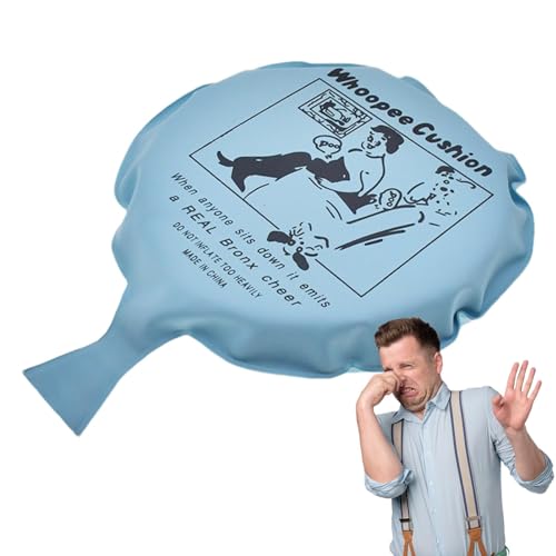 Whoopee Cushion - Inflating Whoopee Cushion | Whoopee Cushion Kids | Fart Whistle & Whoopee Cushion Set | Farting Jokes Collection Whoopie Toys for Kids and Adult | Pranks Funny Jokes Tricky Toy