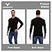 MERINNOVATION Merino Wool Base Layer Mens - 100% Merino Wool Shirts for Men Lite - Midweight Long Sleeve V Neck T-Shirt