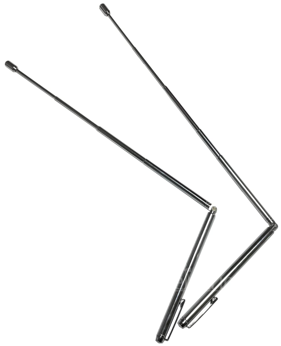 elrin, Dowsing Rod, L Rod, Storable, Telescopic, Compact, Silver