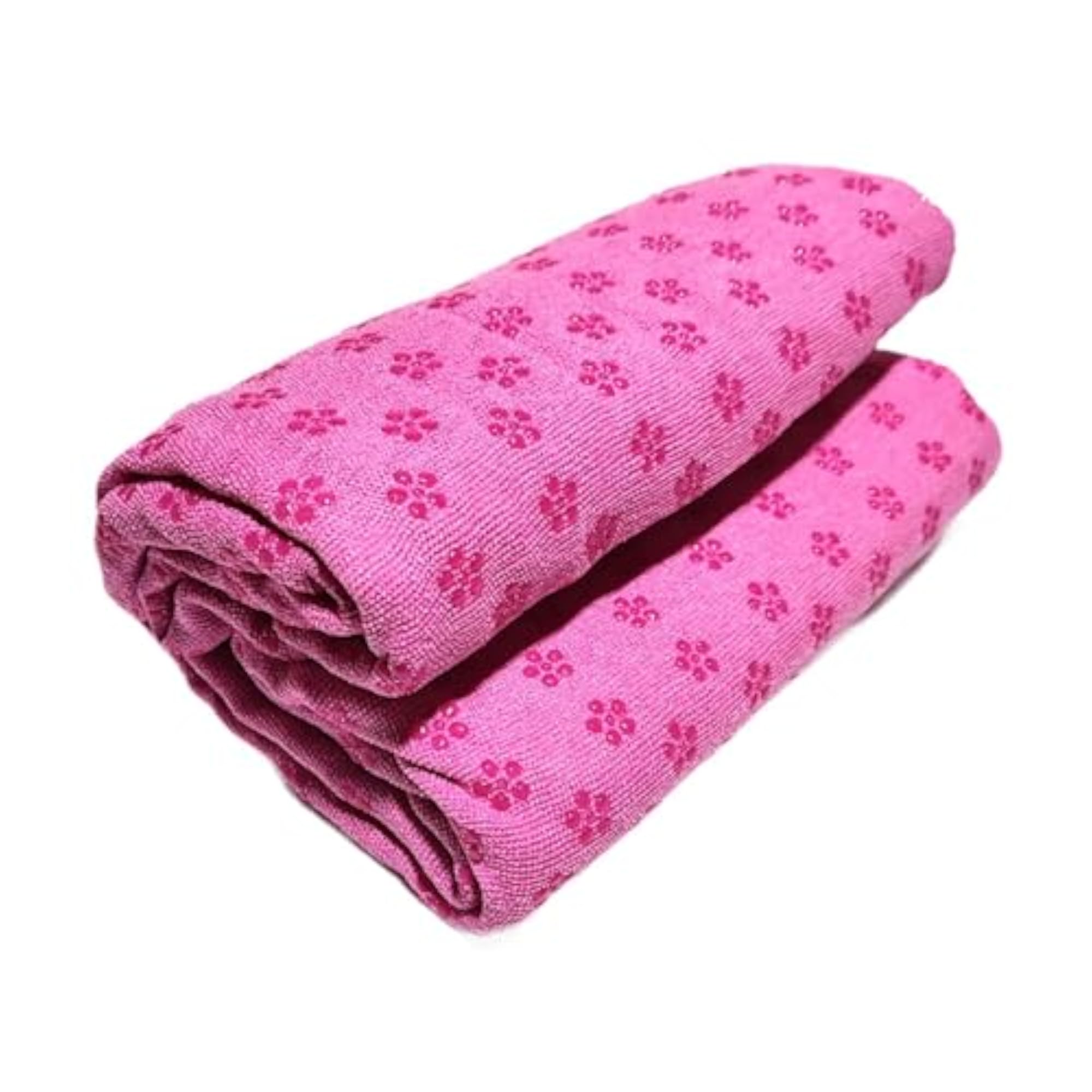Rose Red Yoga Towel, Hot Yoga Mat Towel