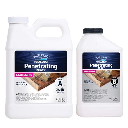 TotalBoat Epoxy Wood Sealer Stabilizer