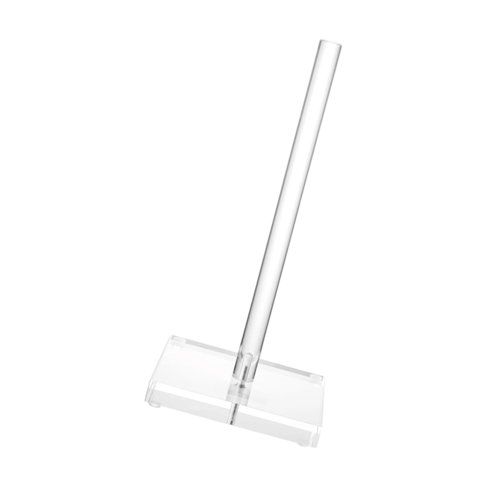 carotoe Sturdy Acrylic Paper Towel Rack Clear Designs for Kitchen Supplies Wall Mounting Paper Towel Dispenser