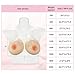 BELAPEACH Strap on Silicone Breast Forms Fake Boobs for Mastectomy Prosthesis Crossdresser Transgender Cosplay A Cup 500g/Pair