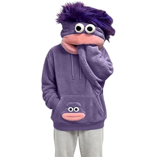 Big Mouth Monster Hoodies – Funny Halloween Sweatshirts for Women