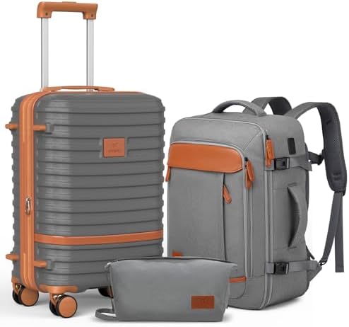 Joyway Expandable Carry on Luggage Sets Airline Approved, Lightwe...