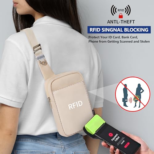 Image of OSOCE Sling Bag, RFID Anti-Theft Lightweight