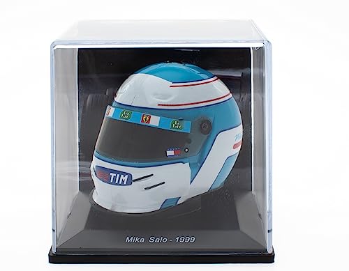 OPO 10 - Capacete de fórmula 1 compatível com Ferrari F1: Mika Salo 1999 - Escala 1/5 - CAS25
