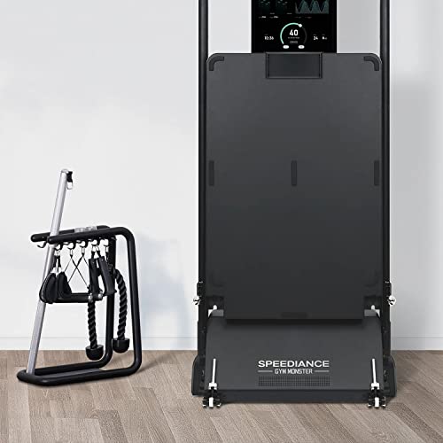 Image of Speediance Gym Accessories Organizer, Home Gym Accessories Storage, 10 Metal Hooks Heavy-Duty Accessory Storage for Home Exercise and Fitness Gear, Compatible Gym Monster, Black