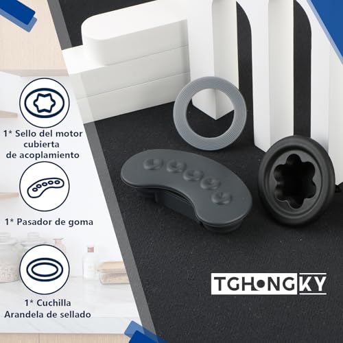 TGHongKy Junta para Módulo para Thermomix Tm31 Tapa del Módulo de Conexiones para Tm31 Goma de Contacto para Thermomix Tm31 Embrague Motor Replacement Accesorios de Sellado XX - imagen 7
