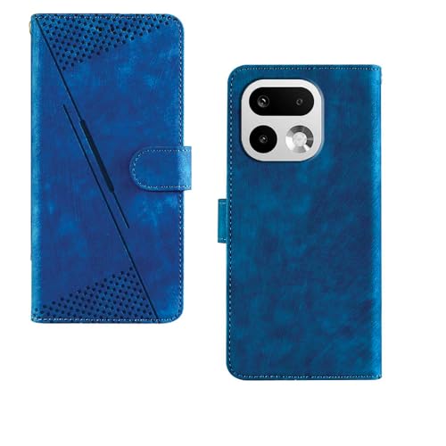 Image of amazon basics Realme 16 Pro Plus 5G Flip Cover | Card Pockets Wallet & Stand | Flip Cover for Realme 16 Pro Plus 5G (Executive Blue)
