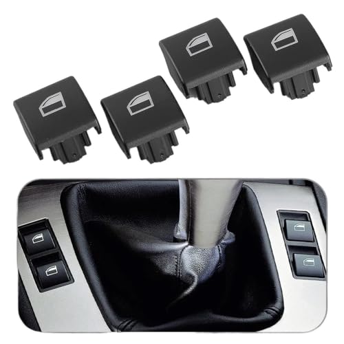 Interruptor de elevalunas kit de 4 piezas compatible con 61316902175 E90 M3 5