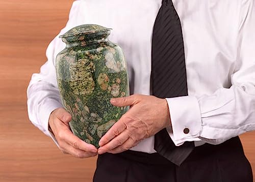 Silent Goodbyes SG_MARBLE FINISH Large Cremation Urn thumb #4