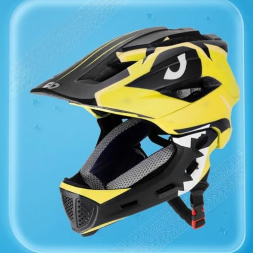 Casco de bicicleta infantil para parques y pistas de patinaje con barbilla desmontable 4