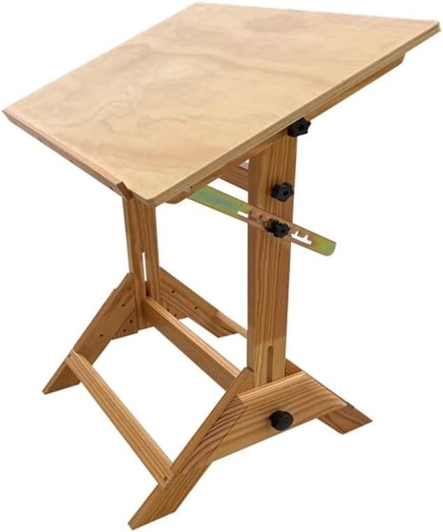 CONGRUI Mesa de escritura, mesa de pintura, ángulo ajustable, mesa de escritura, soporte de pintura para estudiantes