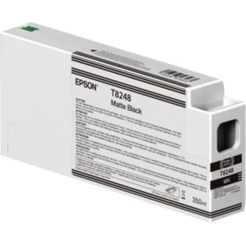 Epson T8248 UltraChrome HDX noir mat cartouche 350 ml pour l'impression d'art et galeries