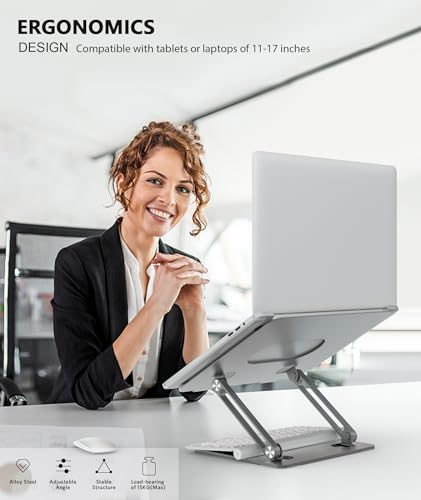 BoYata N19 Adjustable Aluminum Laptop Stand — view 2