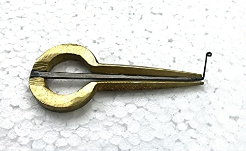Harpe juive ronde laiton morchang jawharp pour musique folk et méditation