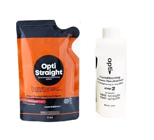 Opti Straightening Cream Resistant125 ML + Neutralizer