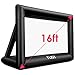 16ft Inflatable Movie Screen - TUSY Projection Screen for Outdoor Parties, Outdoor Projector Screen with Blower and Portable Bag for Backyard Pool