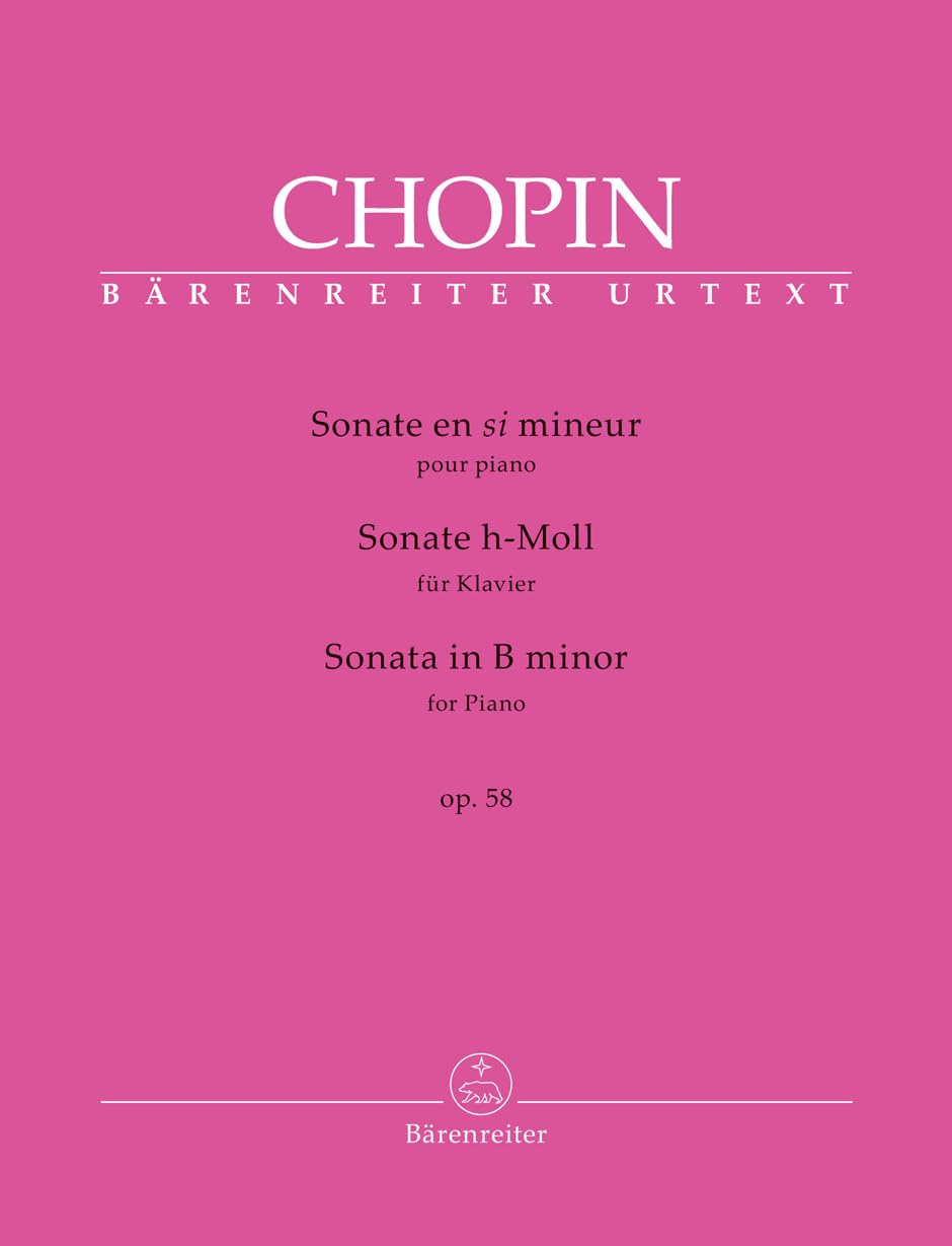 Sonata for Piano in B minor Op.58