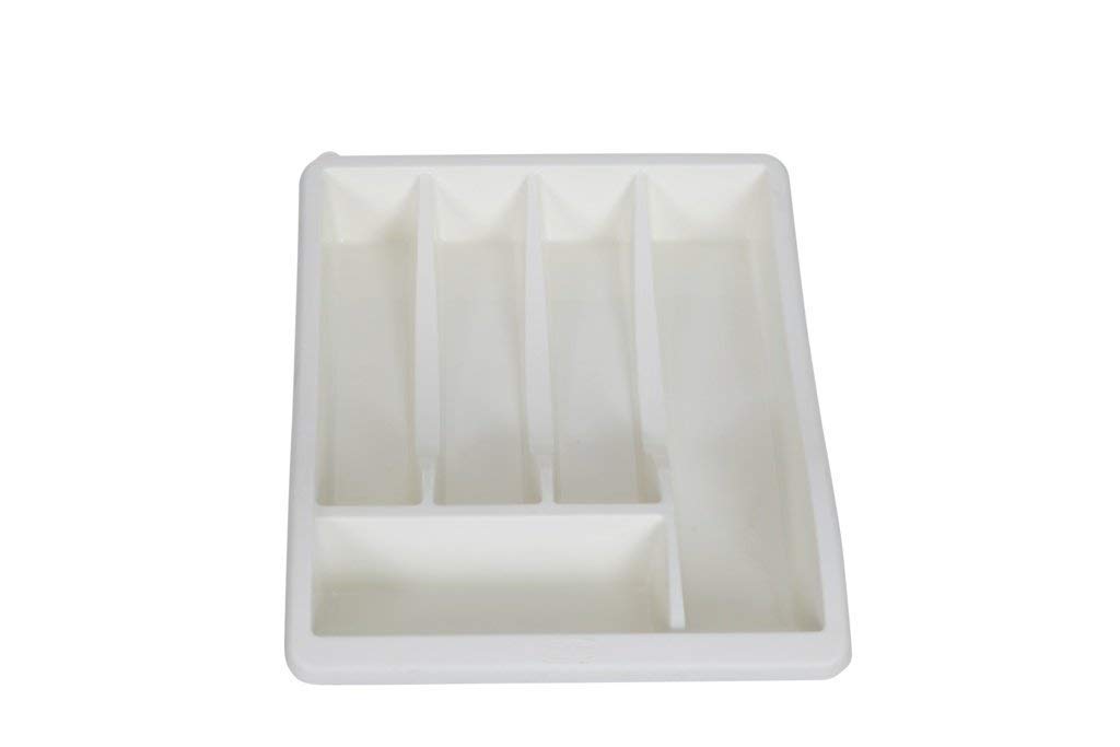 Whitefurze Cutlery Tray, Cream
