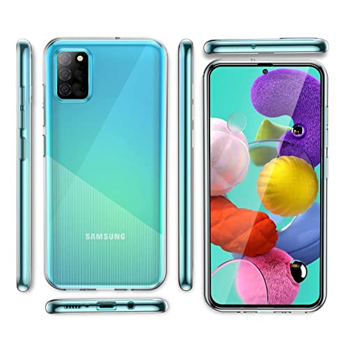 Image of Case Creation Brand - Mobile Cover for Samsung Galaxy A02s (Soft & Flexible Back Case), Transparent