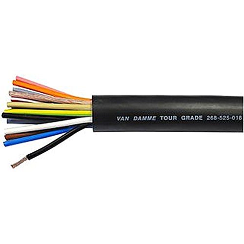 Głośnik kablowy 18 x 2,5 mm czarny na m kabel/przewód wielokorowy, kabel, głośnik, 18 x 2,5 mm, czarny, na M, SVHC: brak SVHHC ,