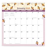 Busy Bees | 2026 12 x 12 Inch (Hanging) Monthly Square Wire-O Calendar | Sticker Sheet | BrownTrout | Planning Stationery