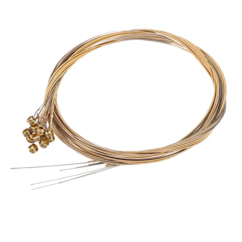 supgowea 24Pcs Durable Cordes de Guitare En Acier Inoxydable de Remplacement 12 Cordes Cordes de Guitare électrique… - Les Beatles, Paul McCartney, John Lennon, RIngo Starr, George Harrison supgowea 24Pcs Durable Cordes de Guitare En Acier Inoxydable de Remplacement 12 Cordes Cordes de Guitare électrique… – Image 4