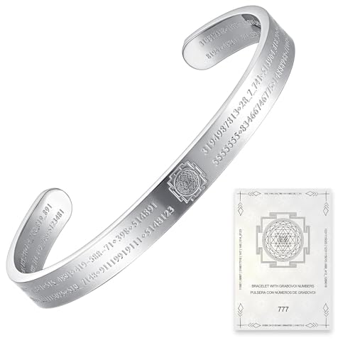 Life Activating Bracelet with Numbers - Main Image