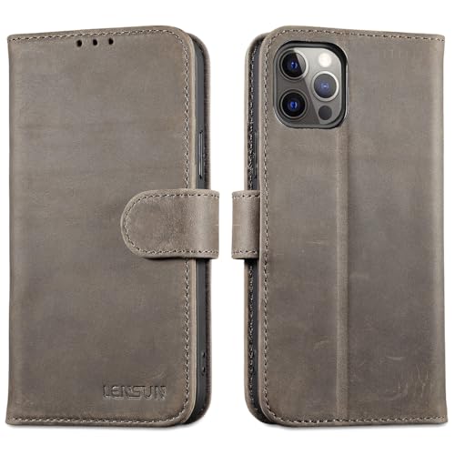 Coque iPhone 12 Pro avec blocage RFID : étui portefeuille cuir anti-piratage