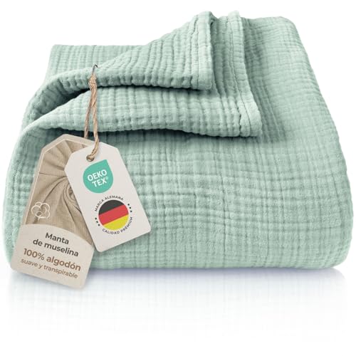 LAYNENBURG Colcha de Muselina Premium 220