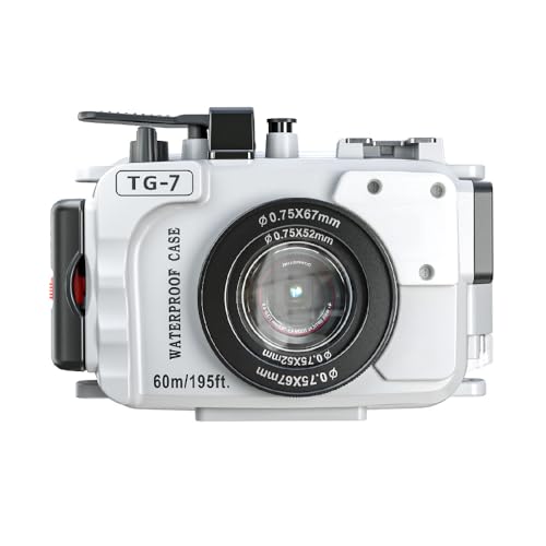 TG-7 Underwater Camera Housing Case (60m Waterproof)