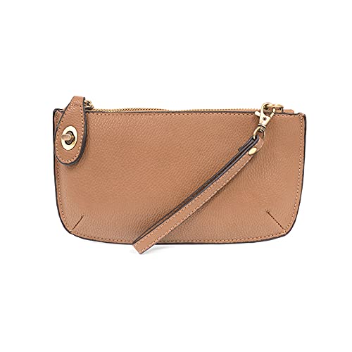 Image of Joy Susan Women's Fashion Purse Mini Crossbody Wristlet Clutch Handbag - Camel