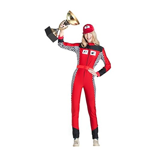 Banyant Toys, S.L. Disfraz DE PILOTO DE Coches Mujer