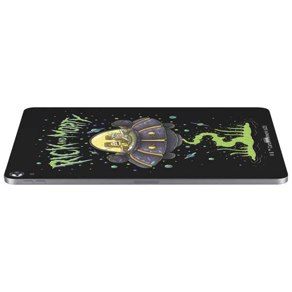 Skinit Decal Tablet Skin Compatible with iPad Air 11in (2024-2025) - Officially Licensed Adult Swim Rick and Morty Spaceship Design