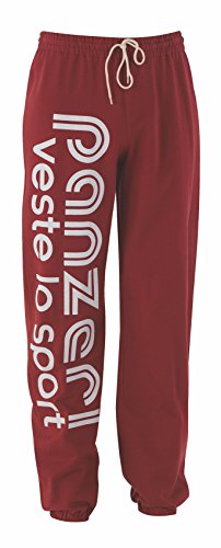 Pantalon Jogging Panzeri Uni H - Bordeaux/Blanc M