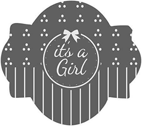 It's a Girl Prettier Plaques™ Julia Usher Cookie Stencil 5 pc Set