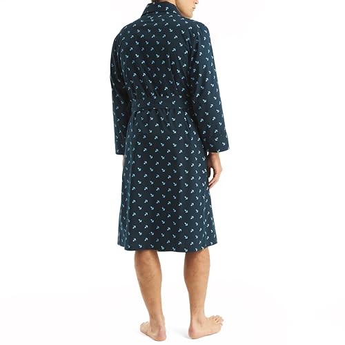 Nautica Mens Sustainably Crafted Printed Robe2